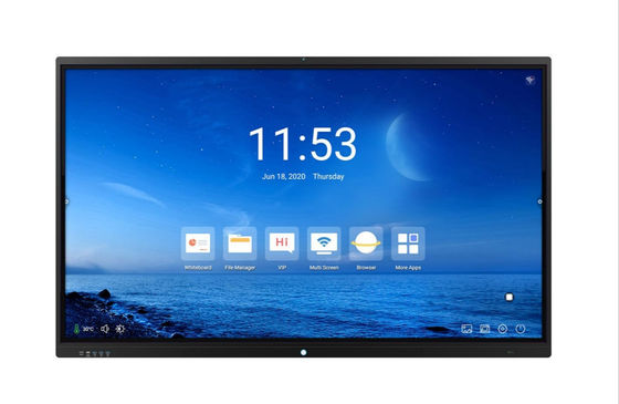 Industrial 65inch IR Touch Screen AiO PC Monitor With X86 System Android OS For Exhibition