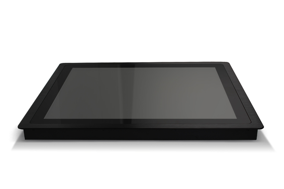 15" high bright flat bezel panel mount touch screen monitor sunlight readable industrial touchscreen