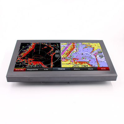 18.5'' Rugged Sunlight Readable Touch Fishing Monitor with Waterproof M12 Connector