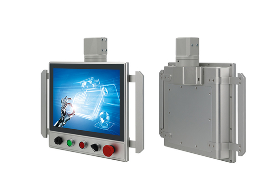 15" Industrial HMI Touch Panel PC for CNC Machine Control System Wide DC Support