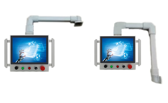 15" Industrial HMI Touch Panel PC for CNC Machine Control System Wide DC Support