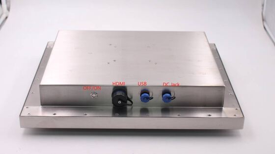 17" Optical Bonding Full IP66/IP67 Stainless Steel Rugged Panel PC Waterproof Dust Proof Stainless Steel AIO