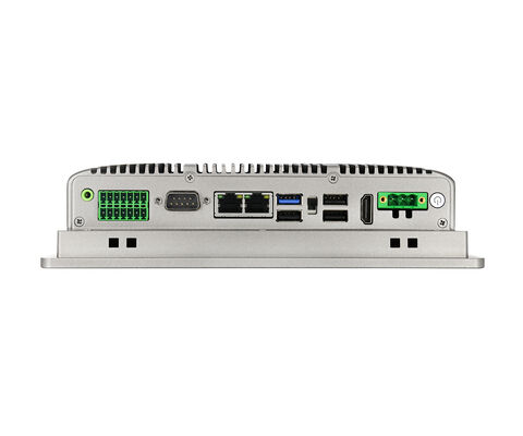 7" Fanless HMI Panel PC, Resistive & PCAP Touch Industrial All-in-One PC for Industrial Control Systems